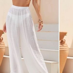Sheer cover up pants